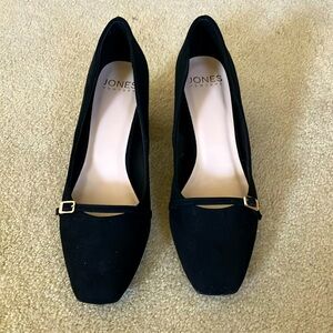 Jones New York Black Suede Heels